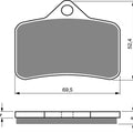 Goldfren AD139, FA361 Disc Pads (Pair)