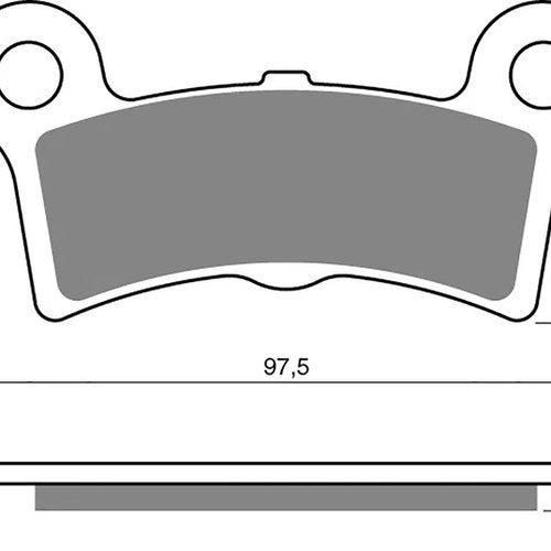 Goldfren AD354, FA605/4 Disc Pads (Pair)