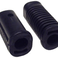 Footrest Rubbers 22mm Round Fitting, 95mm Long Honda Style (Pair)