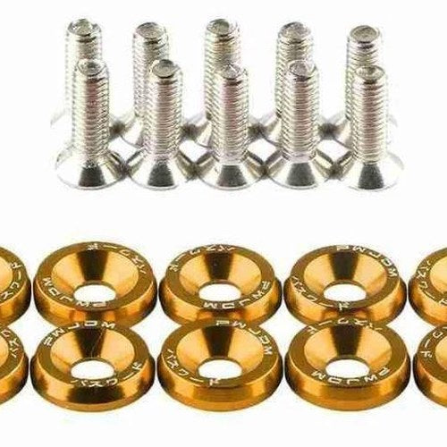 Bolt & Washer PACK-10 Gold