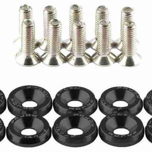 Bolt & Washer PACK-10 Black