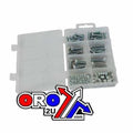 Hex Bolt+NUT Pack 75pcs, sizes between M5x20 - M8x30mm