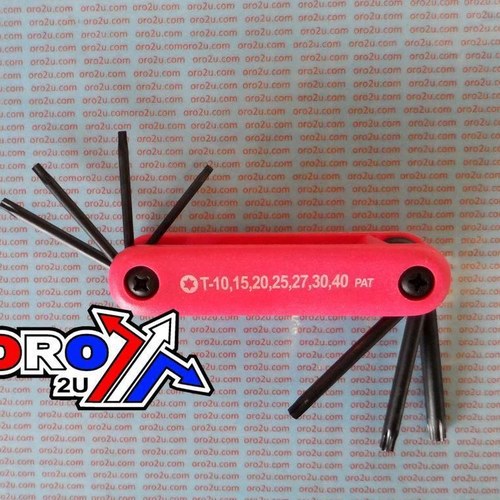 Torx Foldup Key Set, 00-5051.EACH