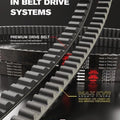 JT Premium Drive Belt, JTB7001, Pgo CX/DJ 50, Sym DD50 02-11
