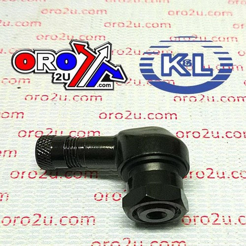 Tyre Valve Stems aluminium Black, K&L 32-3034 10mm 90*
