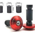 Bar Ends 12-18mm Red, Anti Vibration Silder Plug Yamaha Kawasaki honda