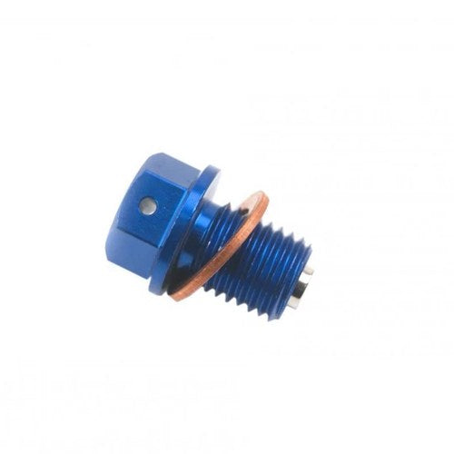 Magnetic Oil Drain Plug M12x1.50, 90015-KA3-711, 90340-12006-00, Blue