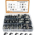 52pcs. Cushion Tube Clamp Kit 6-19, Hose Brake Cluch Clamp / P Clip