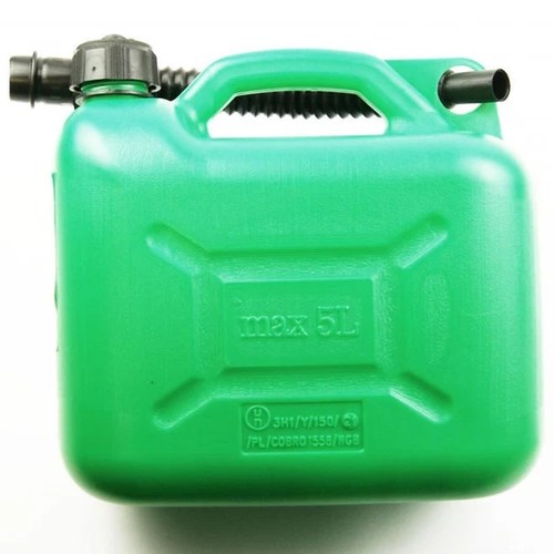 5L Fuel Can With Spout Green Jerry Can 847074