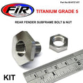 KTM Subframe Fender Bolt, Titanium KTM Seat Bolt Kit, 54807048000 & 50314057050
