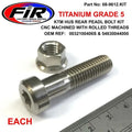 KTM Hus GR5 Rear Brake Pedal Bolt Kit, Titanium GR5 K 0032100406S T45
