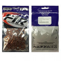Copper Washer M16 PK OF 100, Size ID16 x OD20 x W1.50mm