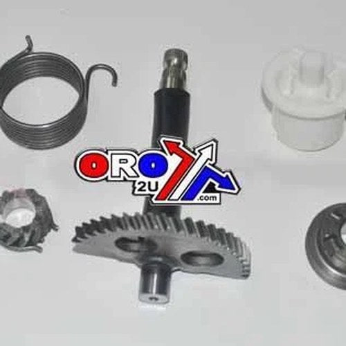 Kick Start Spindle Gear And Spring, Yamaha PW50 82-25