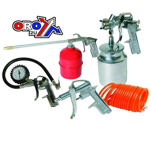 Air Line Tool Kit 5pce, Accessories Air Tools, 633548