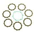 Clutch Friction Plate Set Yamaha YZ85 02-22, Athena P40230107, With Gasket