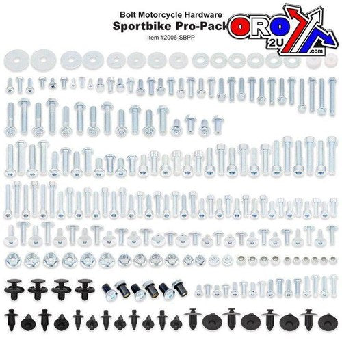 Bolt Japanese Sportbik Pro Kit, Motocycle Hardwear 2006-SBPP