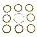 Clutch Friction Plate Set GASGAS EC125 02-07, Athena P40230010, With Gasket