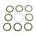 Clutch Friction Plate Set Honda CR125R 00-07, Athena P40230088, With Gasket