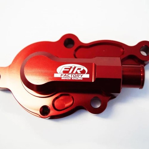 Water Pump Cover 18-20 GASGAS, Fir ASWPC-18, Billet Alloy Red, Water Pump Cover