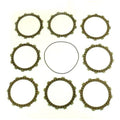 Clutch Friction Plate Set Yamaha WR450F 16-18, Athena P40230112, With Gasket