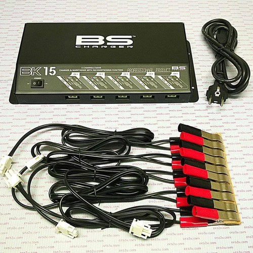 Battery Charger 12V 5 x 1.5A, 5 Bank Charger, 700534, BS-BK15, *** EU Socket ***