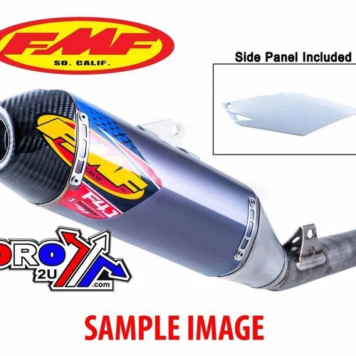 17-20 CRF450R/RX TI Ano Carb, Cap Silencer + Left Side Panel, Fmf Silencer