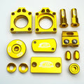 11PC Kit Suzuki RMZ250 07-20, 450 05-20, Fir CPK-301, CNC Alloy, Axle Block, Cap