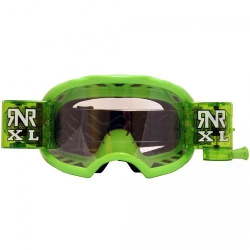 Rnr Colossus Green XL Roll & Tear Off, Green Goggle, 36MM Roll Off, GX47XL