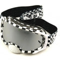Rnr Platinum Tear Off Mirrored, Chq Flag Goggle, GAM10, Tear Off