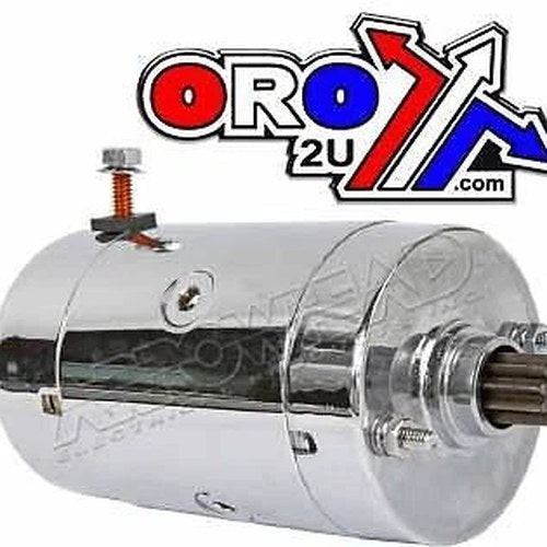 Starter Motor Harley Davidson, SHI0011-C, Chrome, 31570-73
