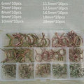 100pcs Hose Clamp, 6MM - 20MM Range