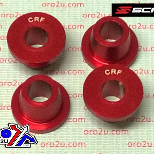 Rubber Killers PK4 CR/CRF Red, Scar Racing Sccrf