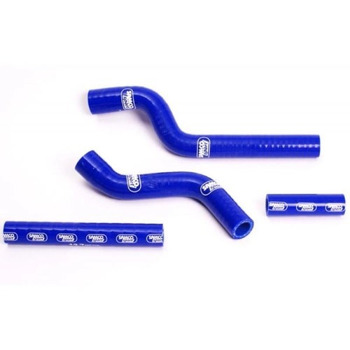 Samco Hose Kit Yamaha YZ250F 2007-2009, 4 Piece Kit, Blue, YAM-14 BU