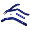 Samco Hose Kit Yamaha YZ250F 19-20 'Y' Piece Race Design, 3 Piece Kit, Blue
