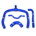 Samco Hose Kit Kawasaki KX250F 09-16 Y Piece Race Design, 4 Piece Kit, Blue