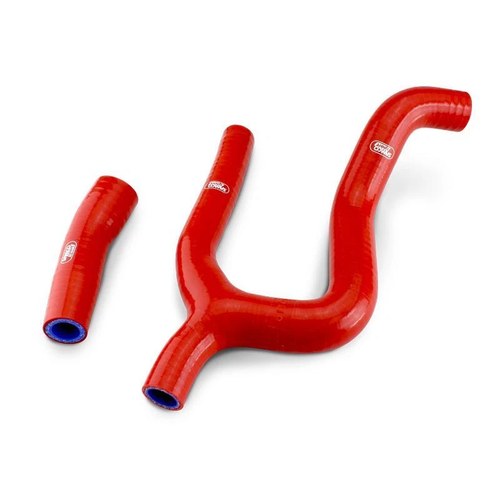 Samco Hose Kit GASGAS EC 250 F 2021 Thermo Bypass, 2 Piece Kit, Red, KTM-116 RD