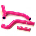 Samco Hose Kit Yamaha YZ250F 10-13, Y' Piece Race Design, 3 Piece Kit, Pink