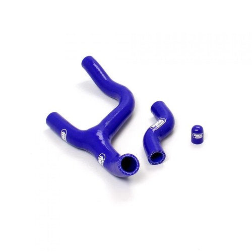 Samco Hose Kit Husqvarna FE250/350 14-16, Thermostat Bypass, 4 Piece Kit, Blue