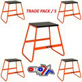 Pack 5 Bike Stands Orang, 440mm Tall, Light Weight, MX