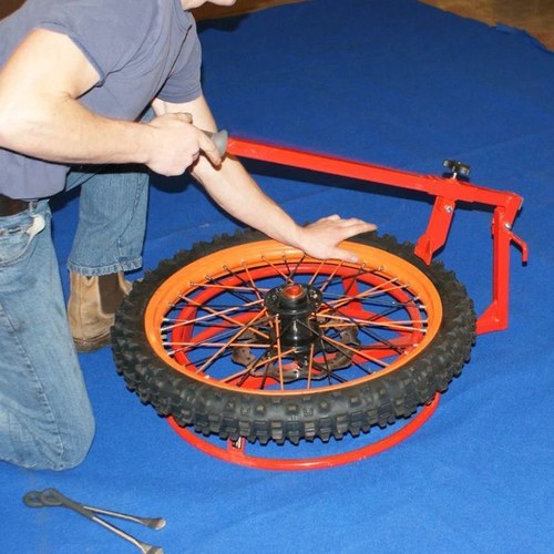 Tyre / Mousse Changer Red, TAG-Z Single Ring Tyre Chaner, 17'' up to 21'' Rim