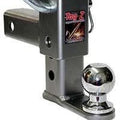 Mount Adj. 6"DROP 1 Hole, Fitted With A 50mm Ball, ATV/UTV/QUAD Hitch Mount