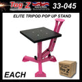 Elite Tripod Pop UP Stand, Big Feet / Gloss Pink / TAG-Z