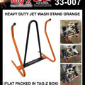 TAG-Z H/D Jet Wash Stand Orange, Boot Helmet Goggle Wash Stand