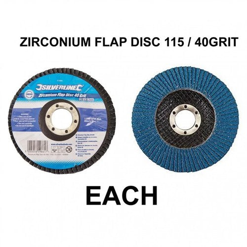 Zirconium Flap Disc 115 / 40G, Each