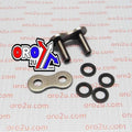 Did Link 520VX3 ZJ Soft Rivet, Black Links, DID-L-520VX3ZJ