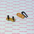 Did 520 Spring Link Gold (RJ), DID-L-520GBRJ, Gold&BLACK Links, DIDSL520GBRJ