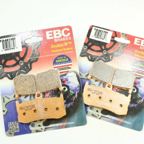Ebc Sintered Brake Pad Set - 2 Pair FA491HHx2
