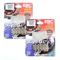 Ebc Sintered Brake Pad Set - 2 Pair FA187HHx2