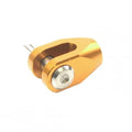 Brake Clevis Rear Gold YZ125/250 03-12 YZF250/450 03-12, CNC Alloy