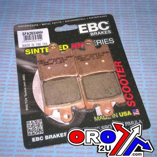 Brake Pad Set Scooter Sintered, Ebc SFA283/4HH Set 4 Pads
